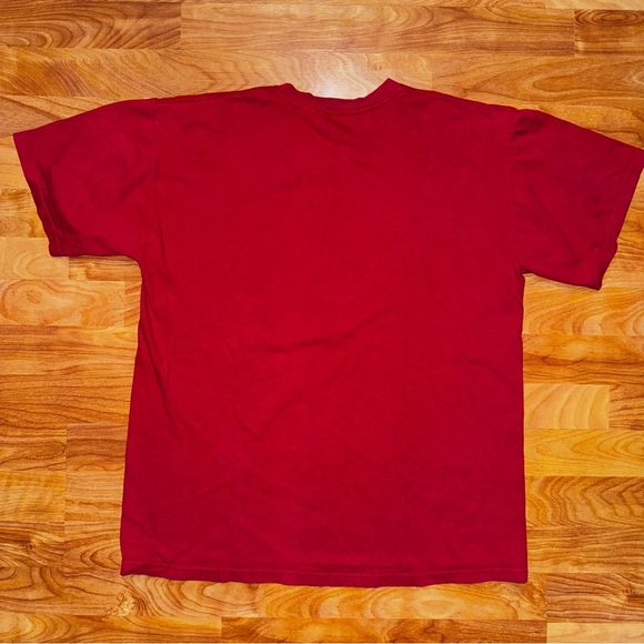 Rare Vintage Billabong T Shirt Red Graphic Print Tee Men’s Size Large Vtg Shirt - Picture 6 of 10